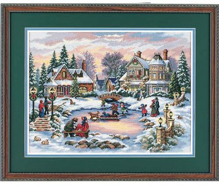 Gold Collection A Treasured Time Counted Cross Stitch Kit